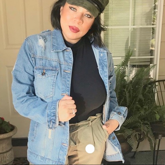 Urban Outfitters Jackets & Blazers - Distressed denim jacket